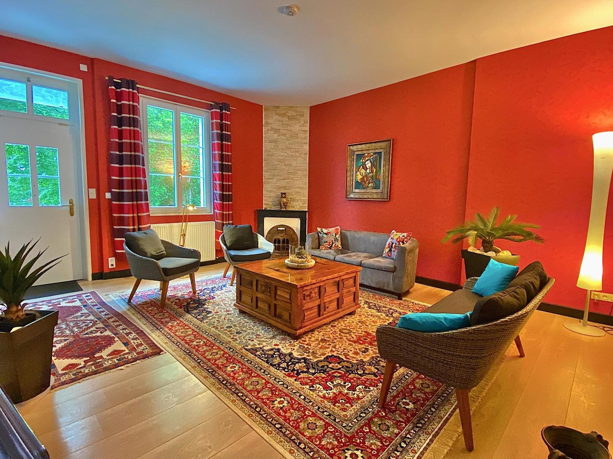 Chateau De Bellevue B&B Et Appartements Avec Piscine Saisonal Chauffee Et Chambres Partout Climatisees Saint-Avit  エクステリア 写真