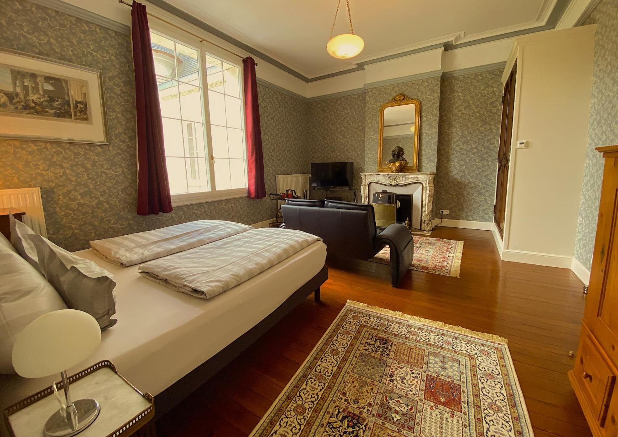 Chateau De Bellevue B&B Et Appartements Avec Piscine Saisonal Chauffee Et Chambres Partout Climatisees Saint-Avit  エクステリア 写真